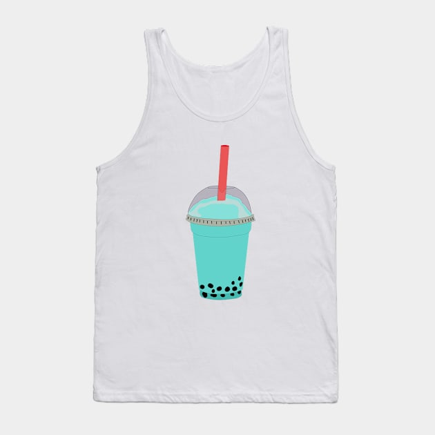 Green Tea Boba and Taro and Milk Tea Tank Top by DiegoCarvalho